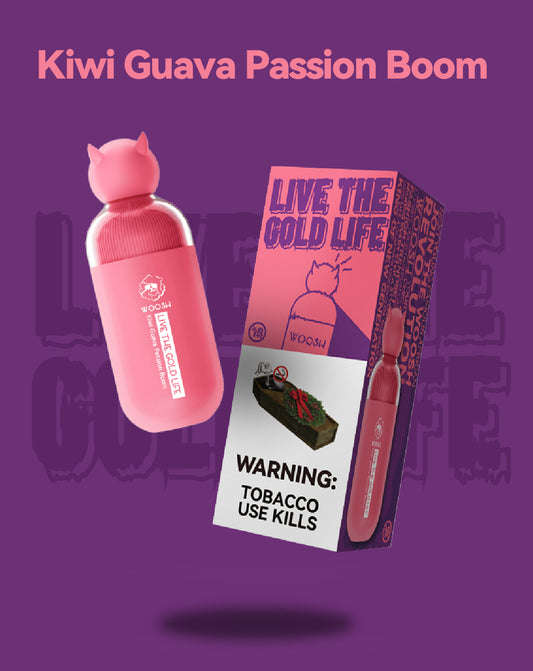 Kiwi Guava Passion Boom Vape
